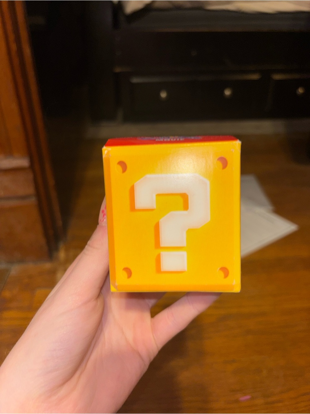McDonald's Yellow Question Block Toy